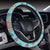 Sea Turtle Art Pattern Steering Wheel Cover with Elastic Edge