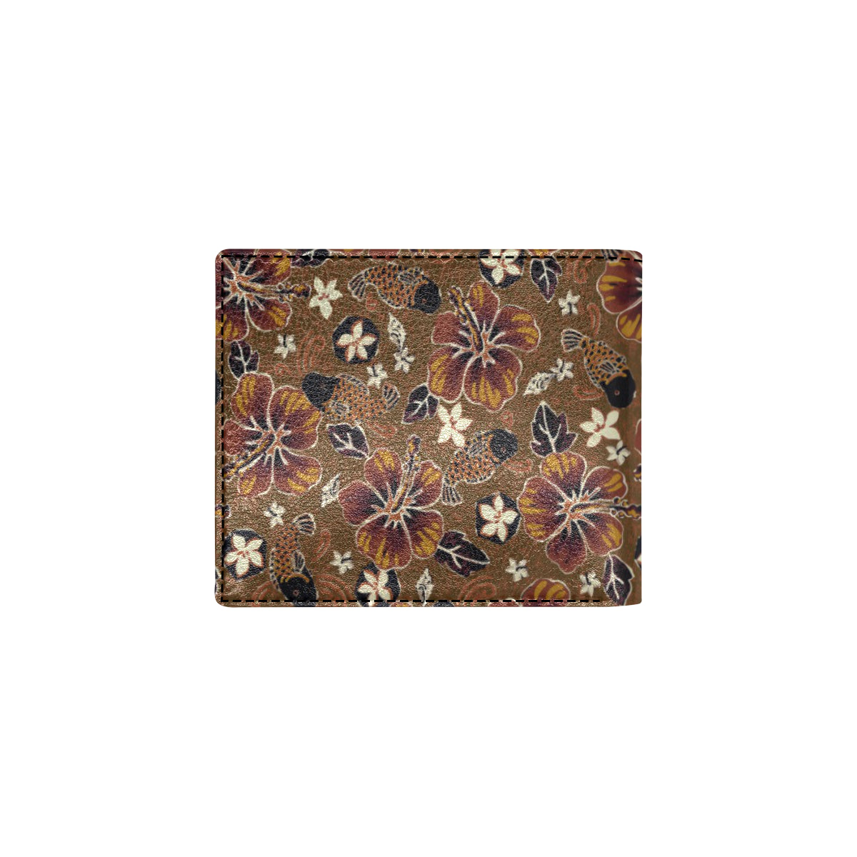Hawaiian Themed Pattern Print Design H01 Men's ID Card Wallet