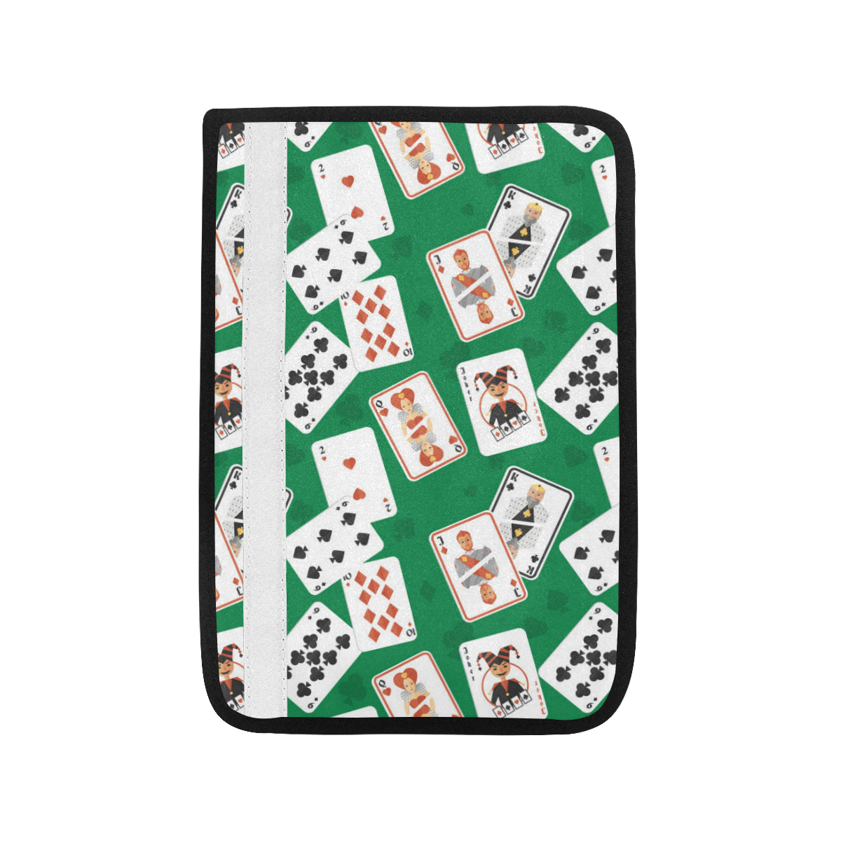 Poker Cards Pattern Print Design A03 Car Seat Belt Cover