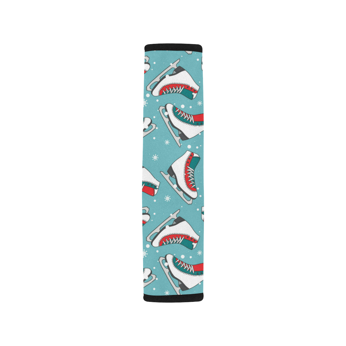 Ice Skate Pattern Print Design 03 Car Seat Belt Cover