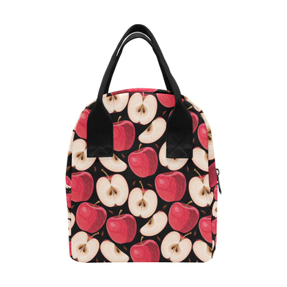 Apple Pattern Print Design AP02 Insulated Lunch Bag