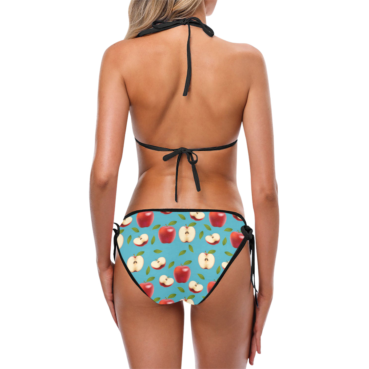 Apple Pattern Print Design AP012 Bikini