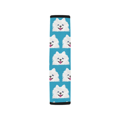 Pomeranians Pattern Print Design A05 Car Seat Belt Cover