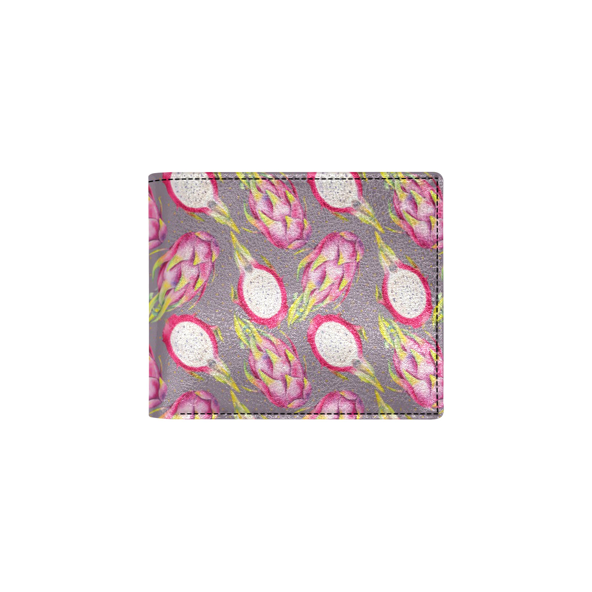 Dragonfruit Pattern Print Design DF03 Men's ID Card Wallet