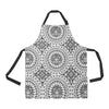 Polynesian Tribal Mask Apron with Pocket