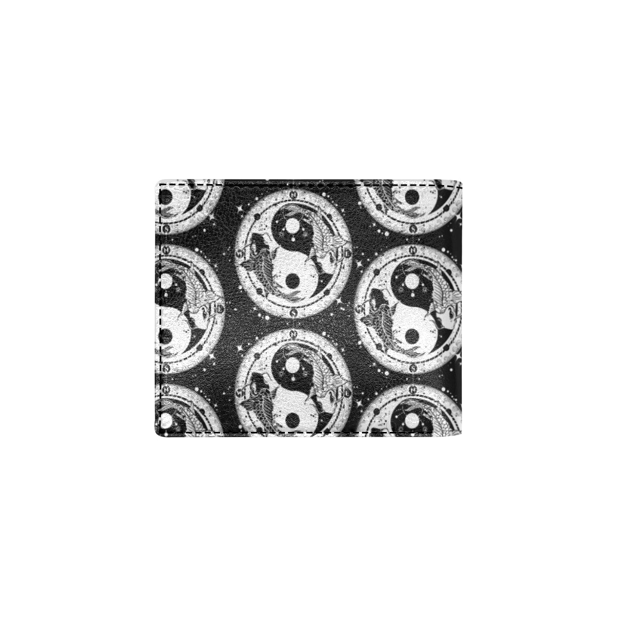 Yin Yang Koi Fish Men's ID Card Wallet