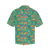 Camping Camper Pattern Print Design 05 Men's Hawaiian Shirt