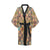 Boho Pattern Print Design 07 Women's Short Kimono