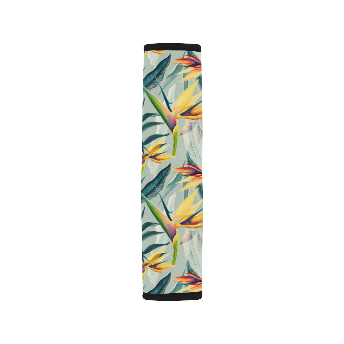 Tropical Flower Pattern Print Design TF022 Car Seat Belt Cover