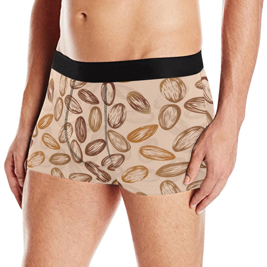 Almond Pattern Print Design 02 Men's Boxer Briefs