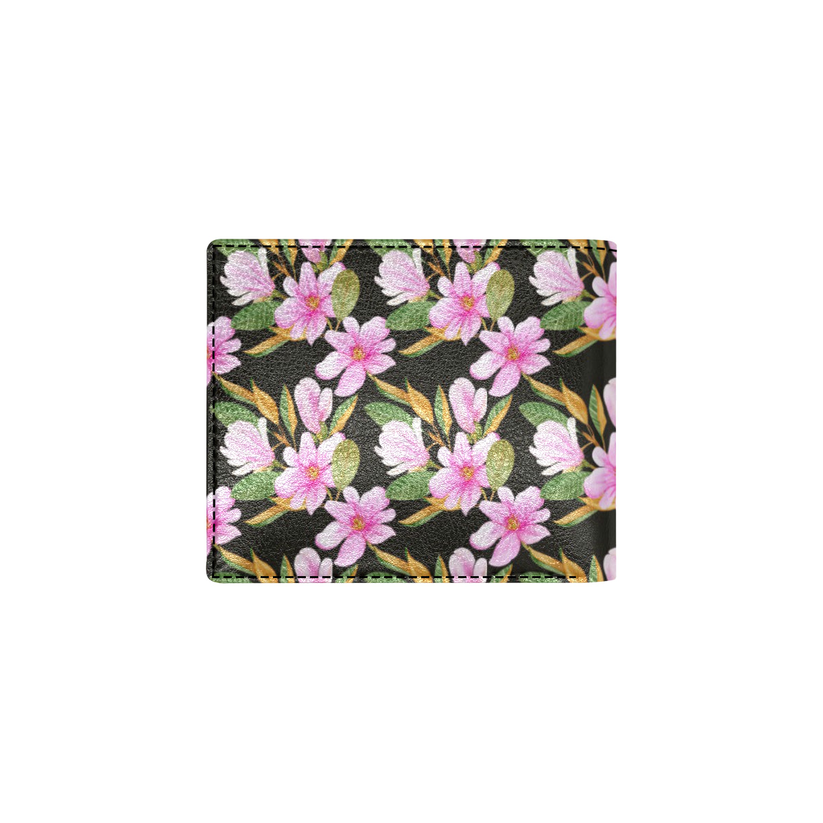 Magnolia Pattern Print Design MAG08 Men's ID Card Wallet