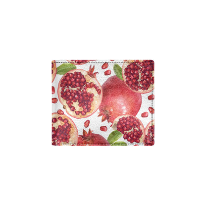 Pomegranate Pattern Print Design PG03 Men's ID Card Wallet