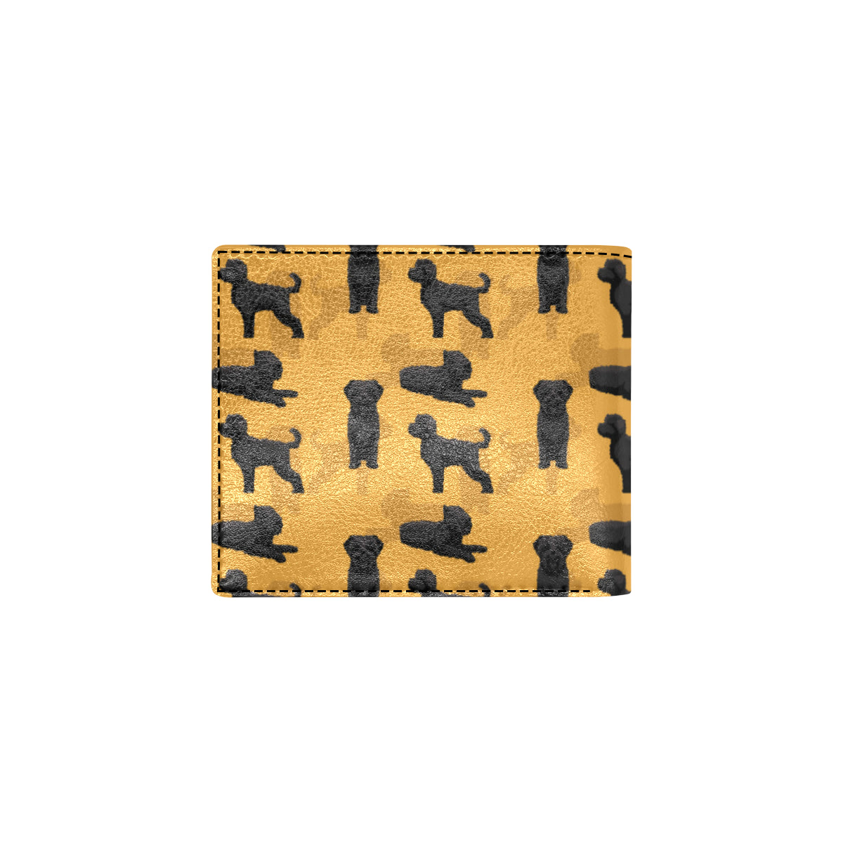 Bouviers des Flandres Pattern Print Design 01 Men's ID Card Wallet