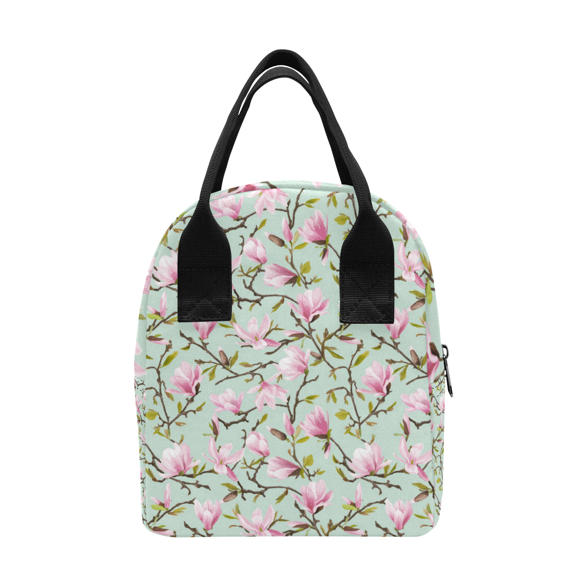 Magnolia Pattern Print Design MAG04 Insulated Lunch Bag