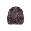 Anemone Pattern Print Design AM012 Insulated Lunch Bag