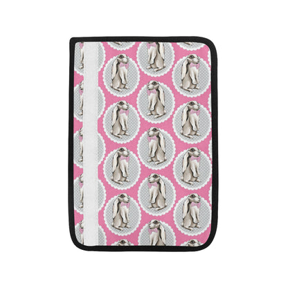 Rabbit Pattern Print Design RB019 Car Seat Belt Cover