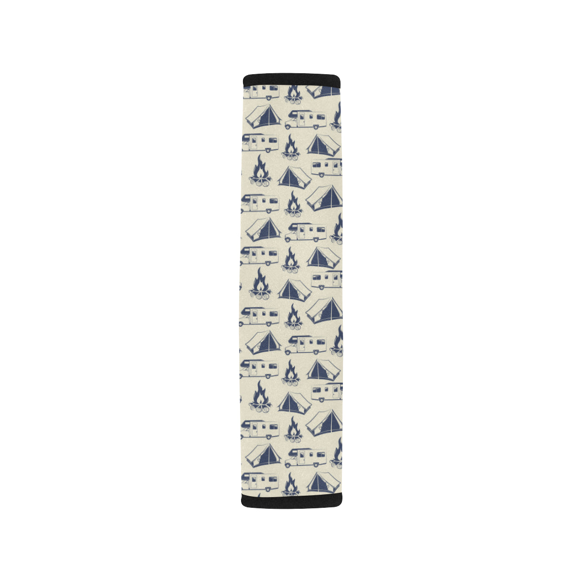 Campfire Pattern Print Design 01 Car Seat Belt Cover