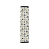 Campfire Pattern Print Design 01 Car Seat Belt Cover