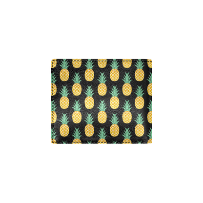 Pineapple Pattern Print Design A03 Men's ID Card Wallet