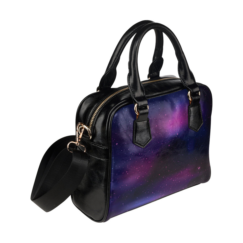 Night sky Pattern Print Design A04 Shoulder Handbag