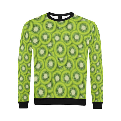 Kiwi Pattern Print Design KW01 Men Long Sleeve Sweatshirt
