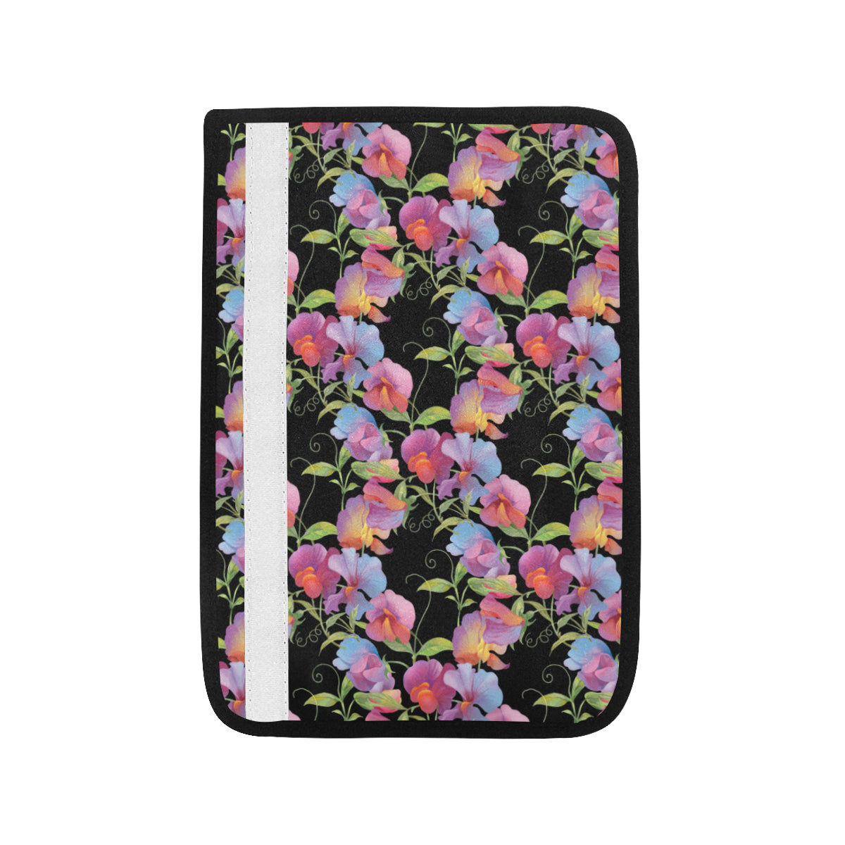 Peony Pattern Print Design PE012 Car Seat Belt Cover