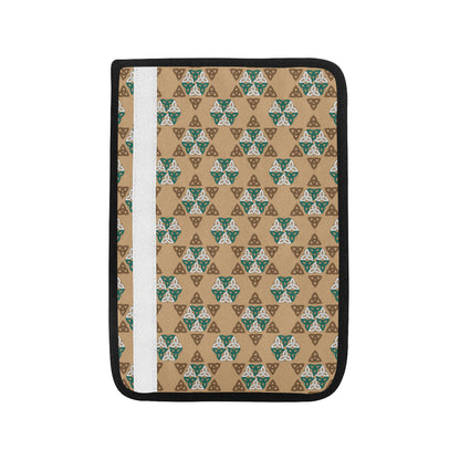 Celtic Pattern Print Design 08 Car Seat Belt Cover