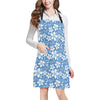 Hibiscus Pattern Print Design HB09 Apron with Pocket