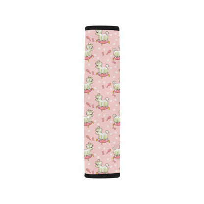 Bichons Frise Pattern Print Design 01 Car Seat Belt Cover