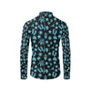 Beach Scene Pattern Print Design 03 Men's Long Sleeve Shirt