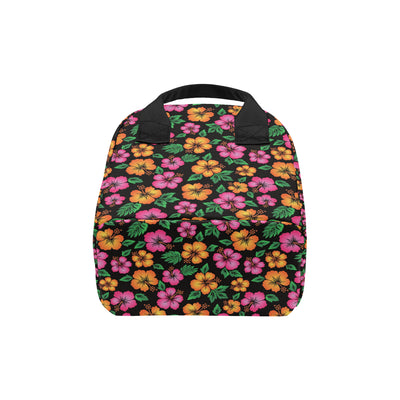 Hibiscus Pattern Print Design HB029 Insulated Lunch Bag