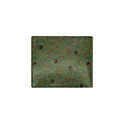 Brocade Pattern Print Design 02 Men's ID Card Wallet