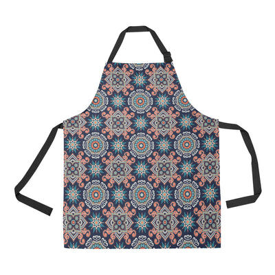 Bohemian Pattern Print Design 02 Apron with Pocket