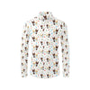 Chihuahua Pattern Print Design 06 Men's Long Sleeve Shirt