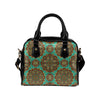 Medallion Pattern Print Design 02 Shoulder Handbag