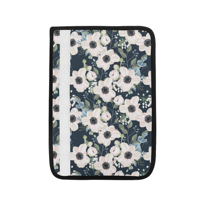 Anemone Pattern Print Design AM02 Car Seat Belt Cover
