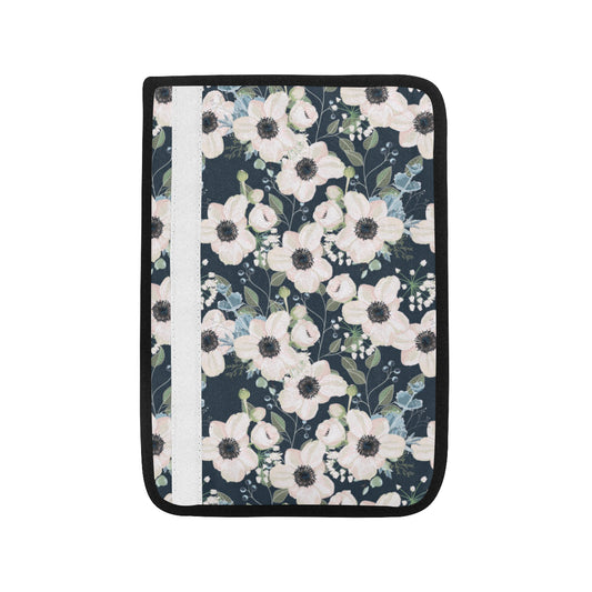 Anemone Pattern Print Design AM02 Car Seat Belt Cover