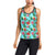 Hibiscus Hawaiian Flower Women's Racerback Tank Top