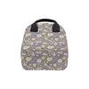 Daisy Pattern Print Design DS011 Insulated Lunch Bag