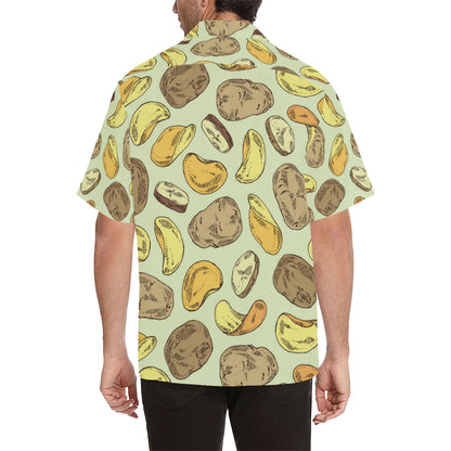 Potato Pattern Print Design A03 Men's Hawaiian Shirt
