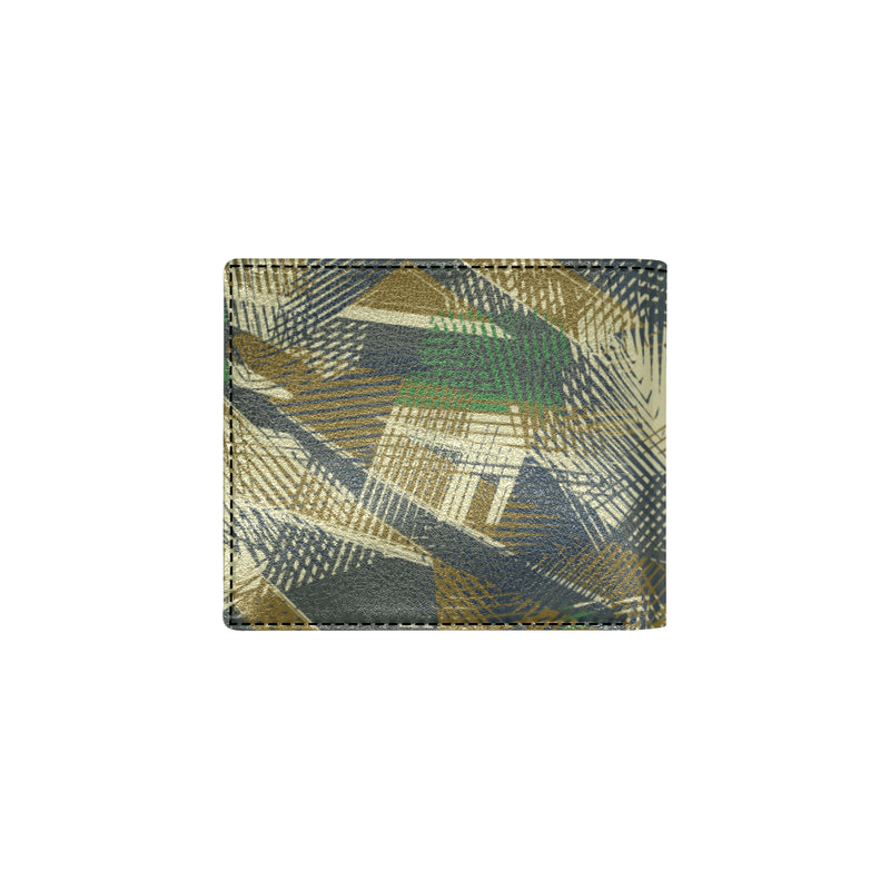 Military Camouflage Pattern Print Design 01 Men's ID Card Wallet