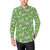 Cow Happy Print Pattern Men's Long Sleeve Shirt