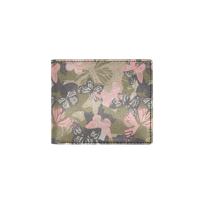 Butterfly camouflage Men's ID Card Wallet