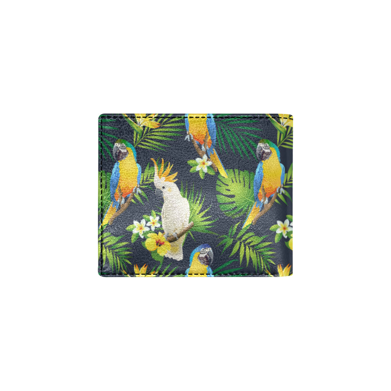 Parrot Pattern Print Design A03 Men's ID Card Wallet