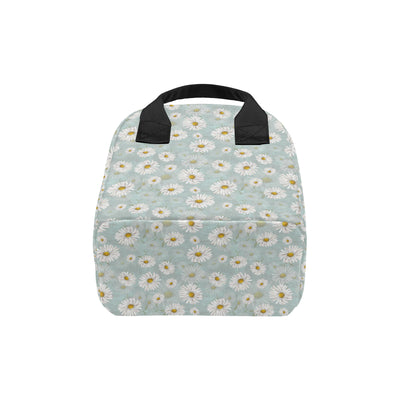 Daisy Pattern Print Design DS012 Insulated Lunch Bag