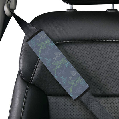 Flying Fish Pattern Print Design 02 Car Seat Belt Cover