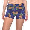 Pineapple Pattern Print Design PP02 Yoga Shorts