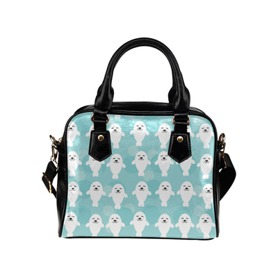 Sea Lion Baby Pattern Print Design 01 Shoulder Handbag