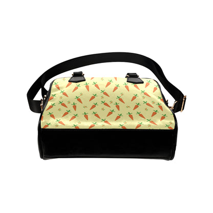 Carrot Pattern Print Design 04 Shoulder Handbag