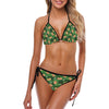 Hibiscus Pattern Print Design HB05 Bikini